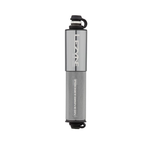 Pompe - Grip Drive HV - Lezyne - Argentée